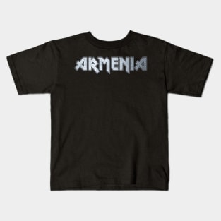 Heavy metal Armenia Kids T-Shirt